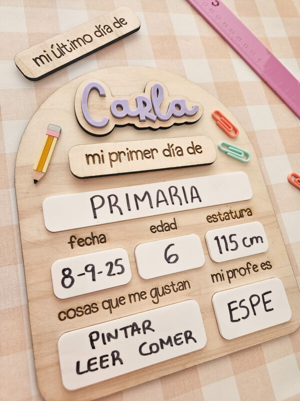 Primer día de cole