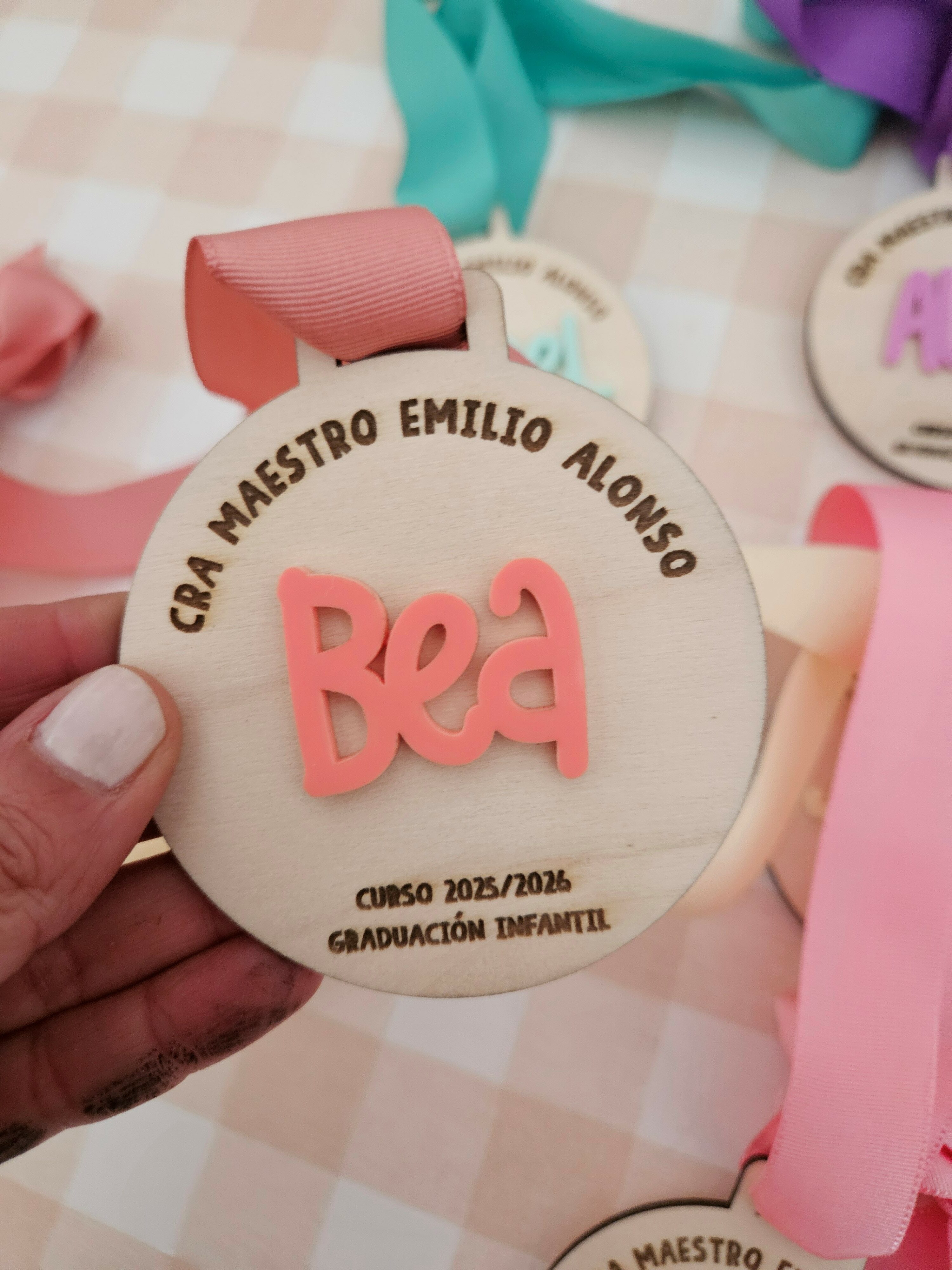 Medallas para graduación infantil