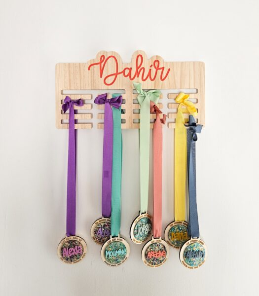 Medallero personalizado con nombre