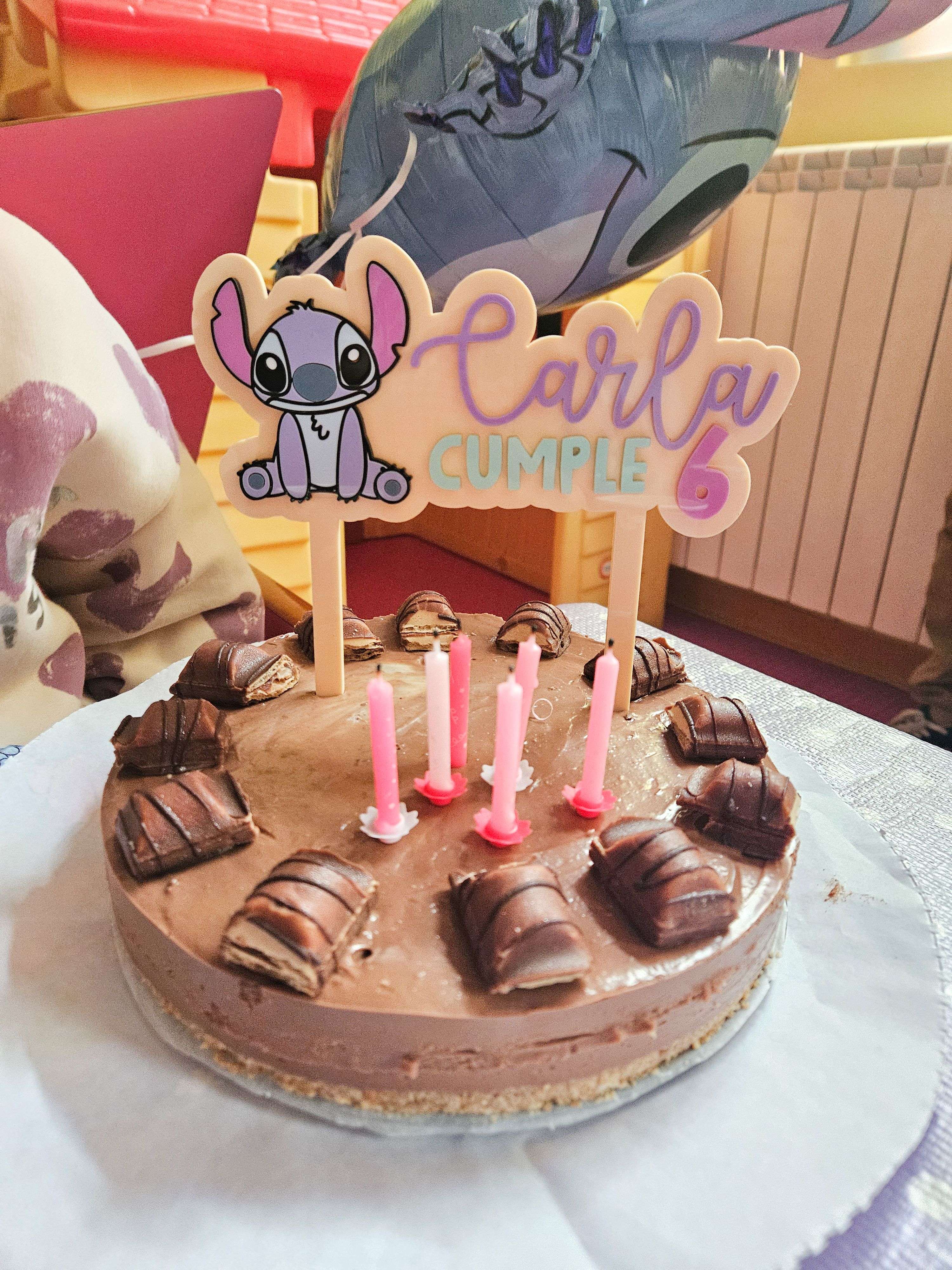 Topper personalizado Stitch