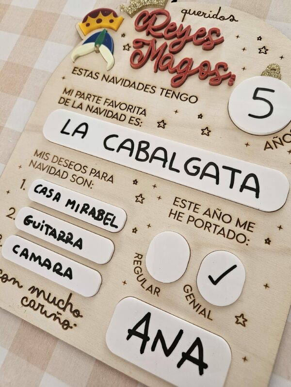 Carta Reyes Magos