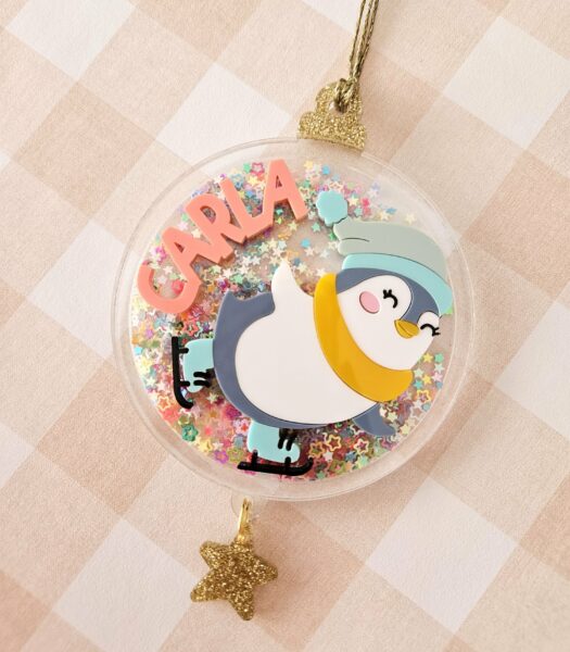 Bola de navidad personalizada