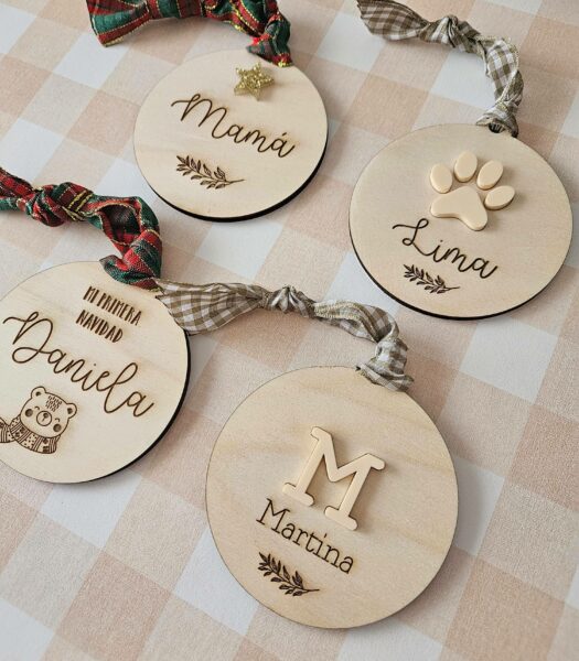 Bolas de navidad personalizadas