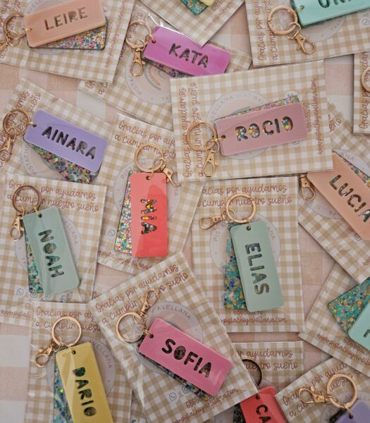 Llaveros personalizados