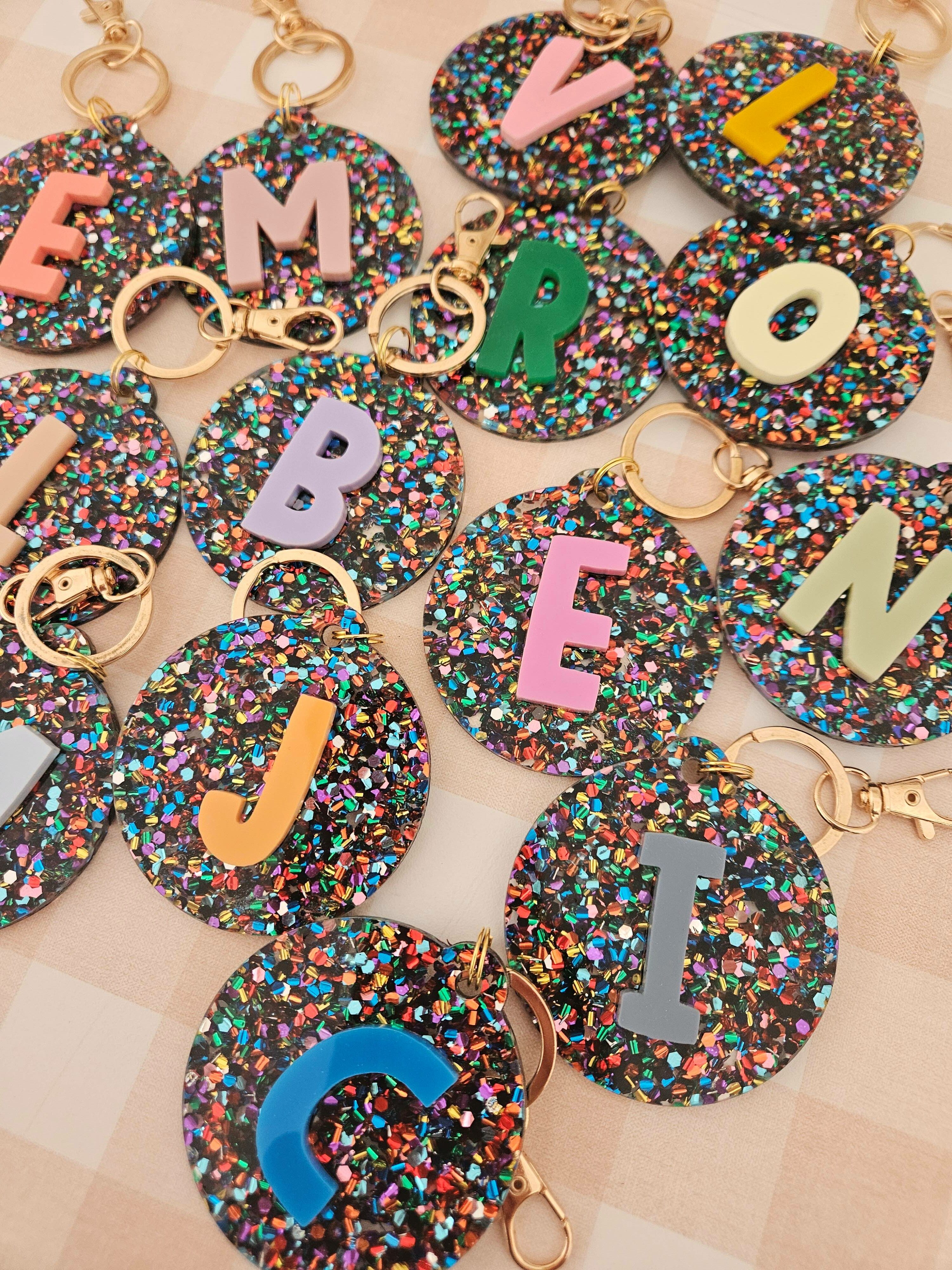 Llavero personalizado inicial