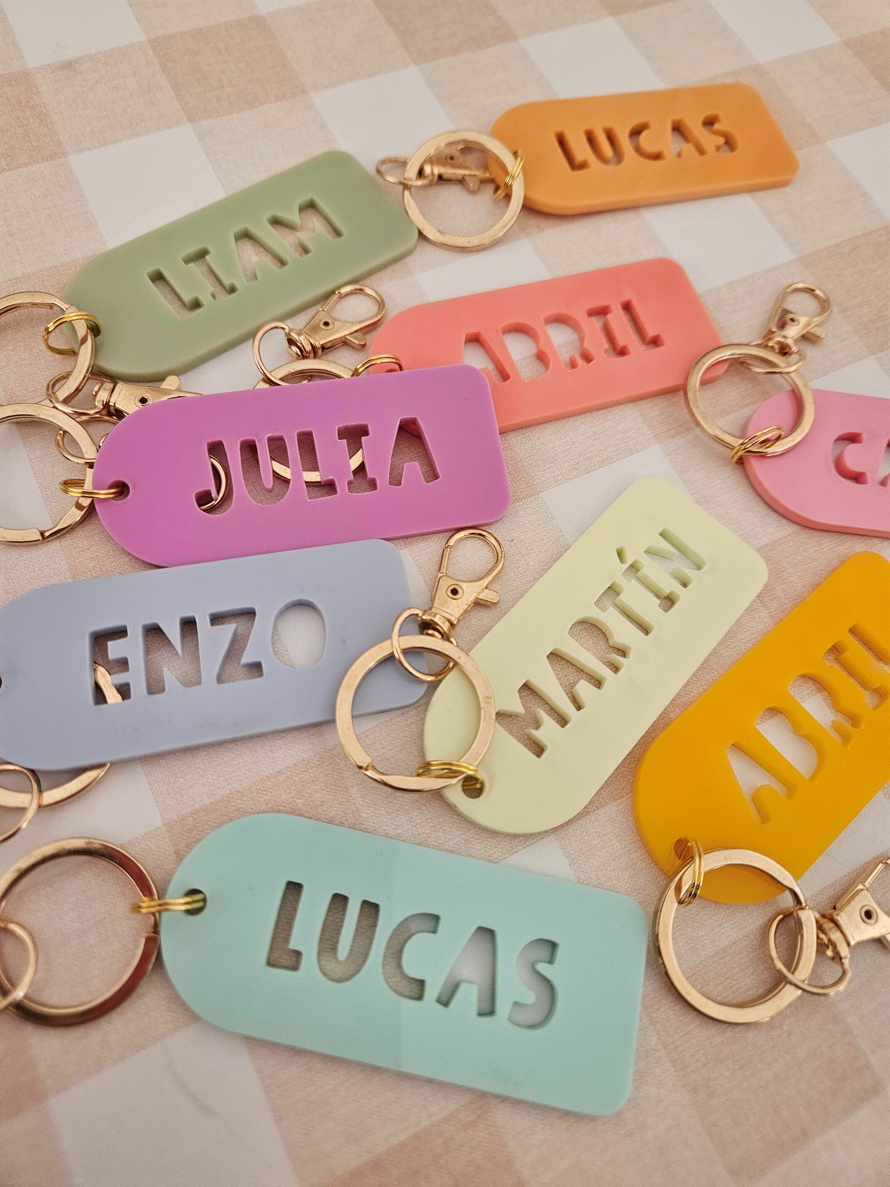 Llaveros personalizados