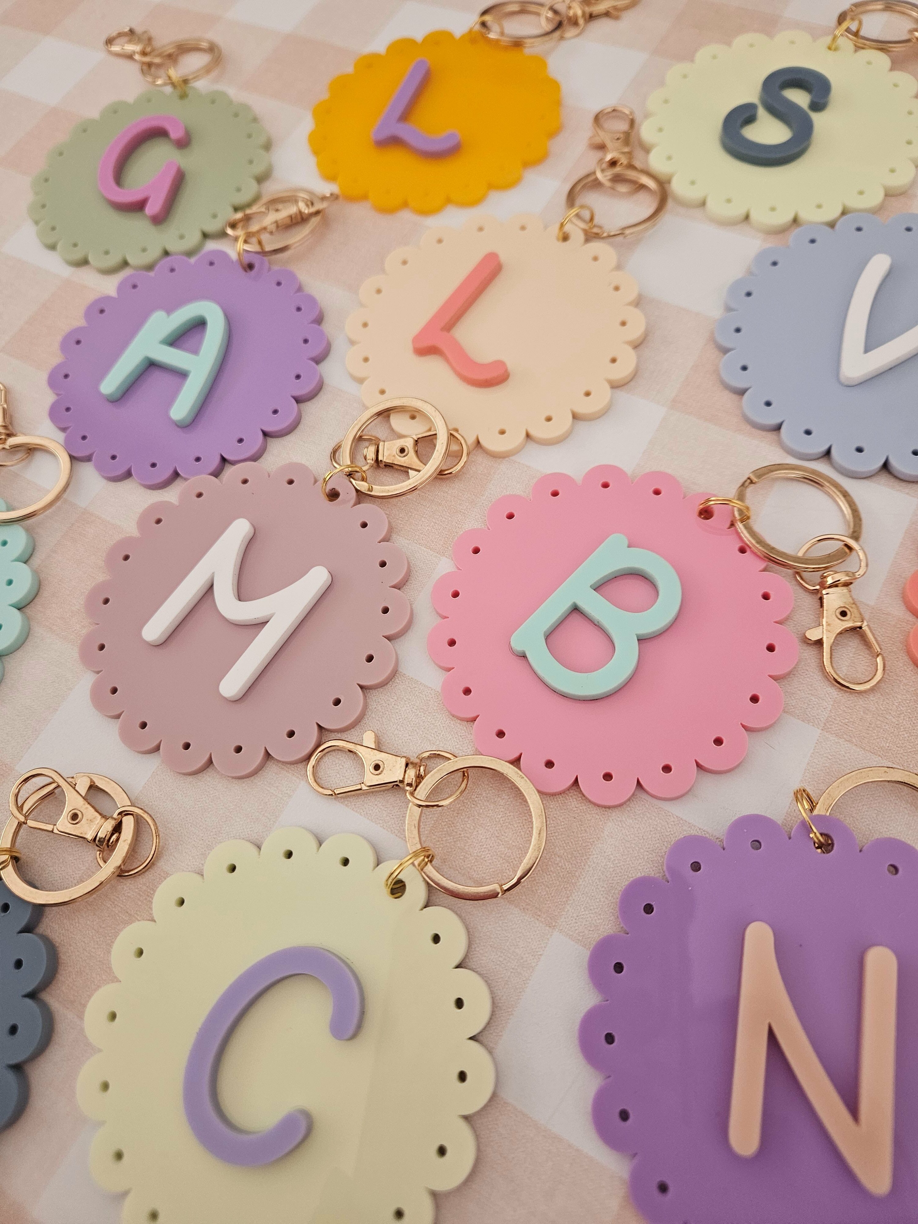 Llaveros metacrilato