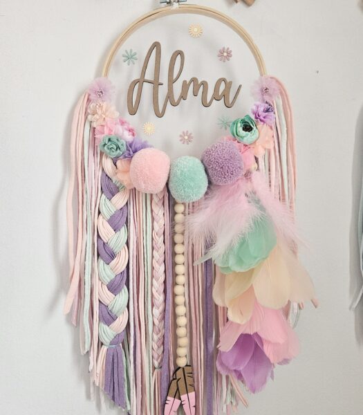 Atrapasueños personalizado con nombre