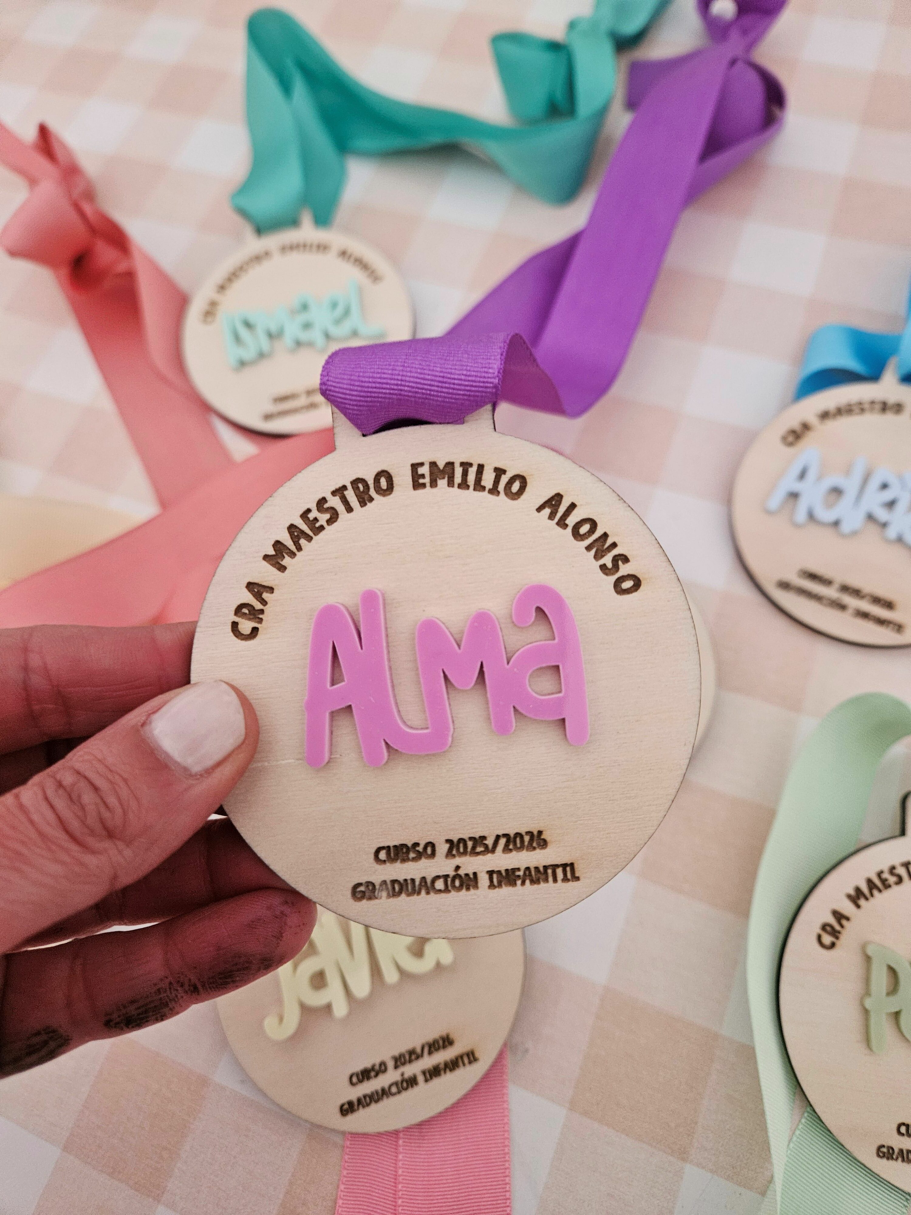 Medallas para graduación infantil