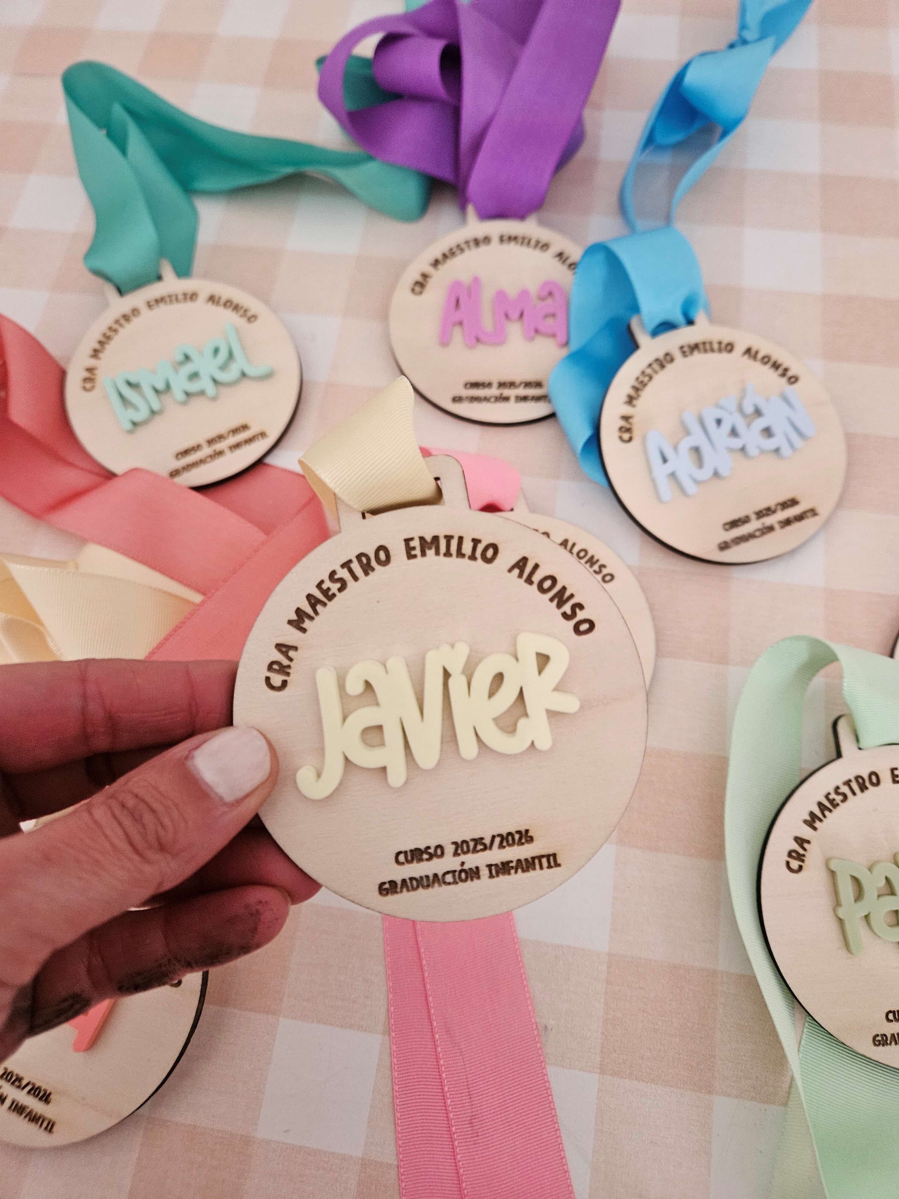 Medallas para graduación infantil
