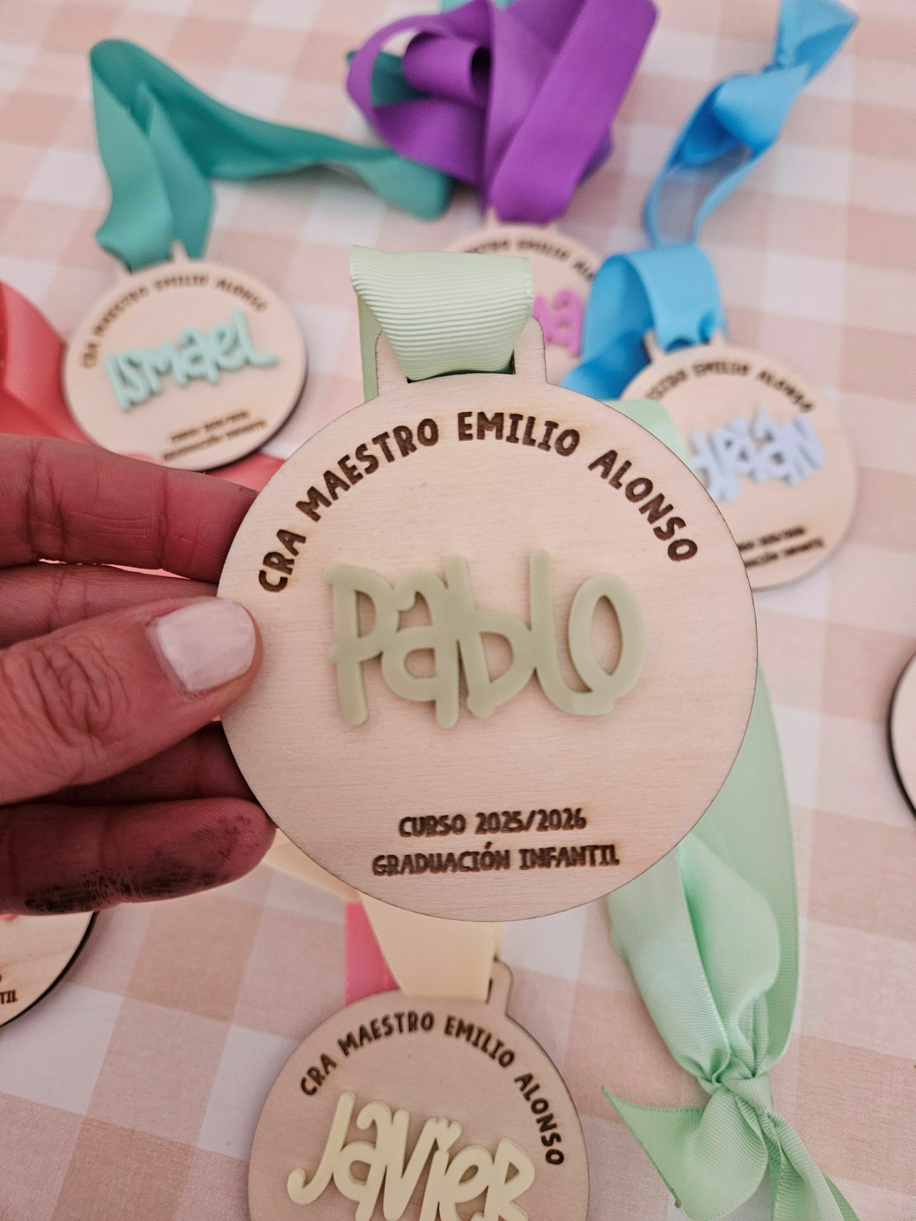 Medallas para graduación infantil