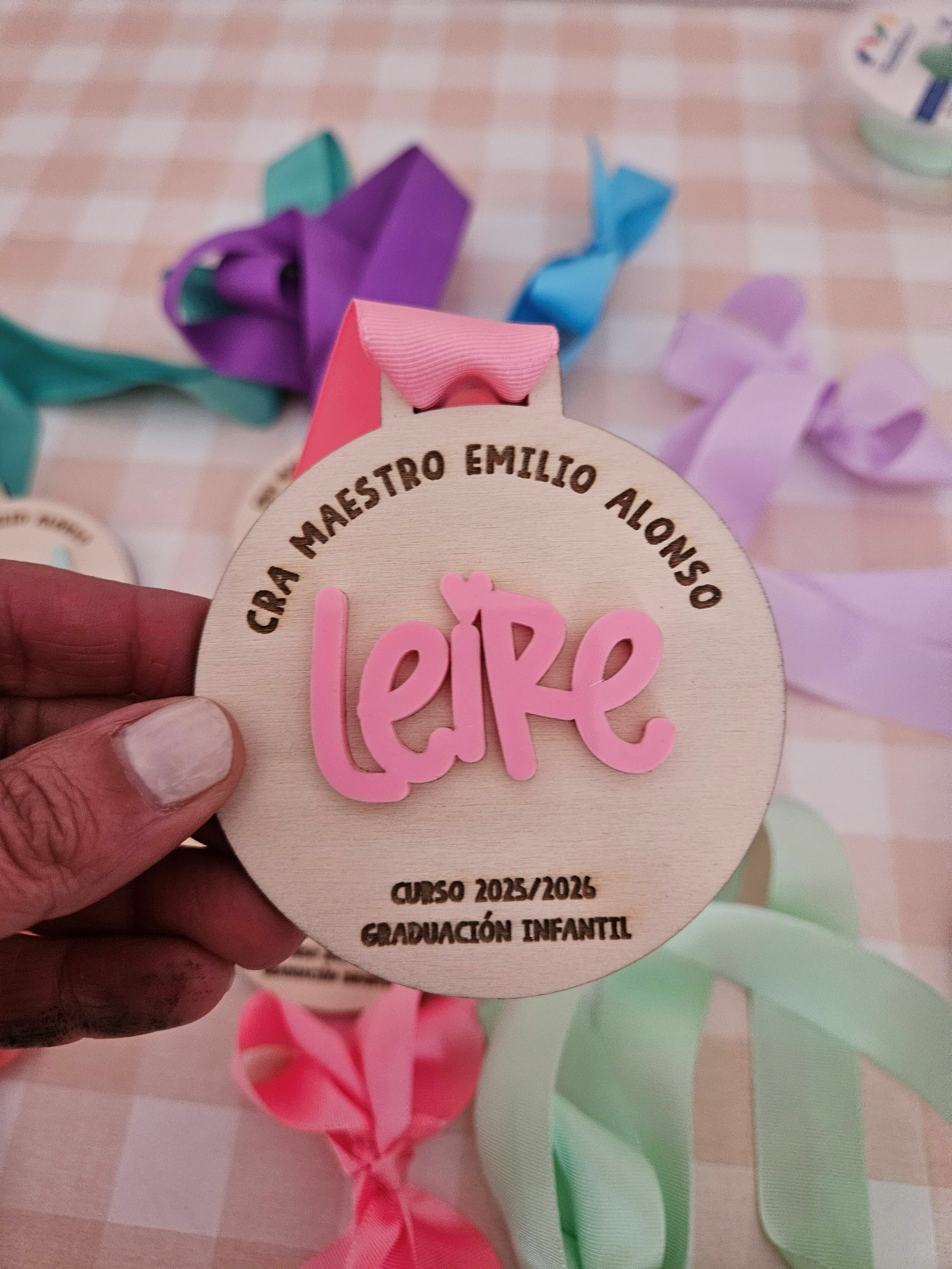 Medallas para graduación infantil