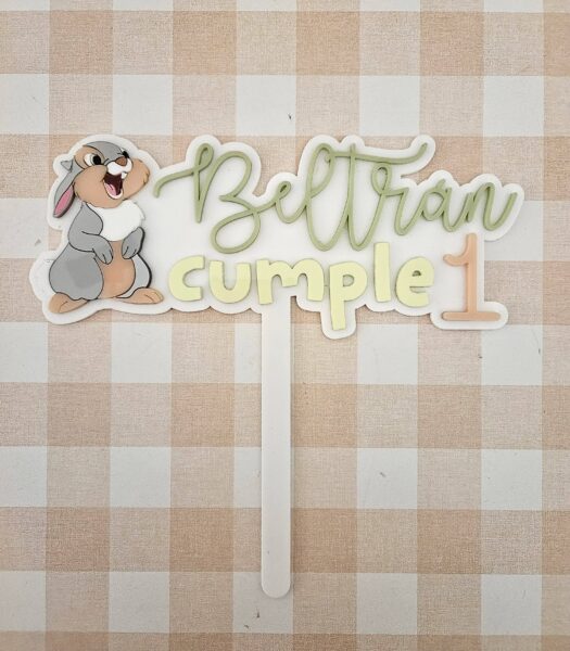 Topper personalizado tambor