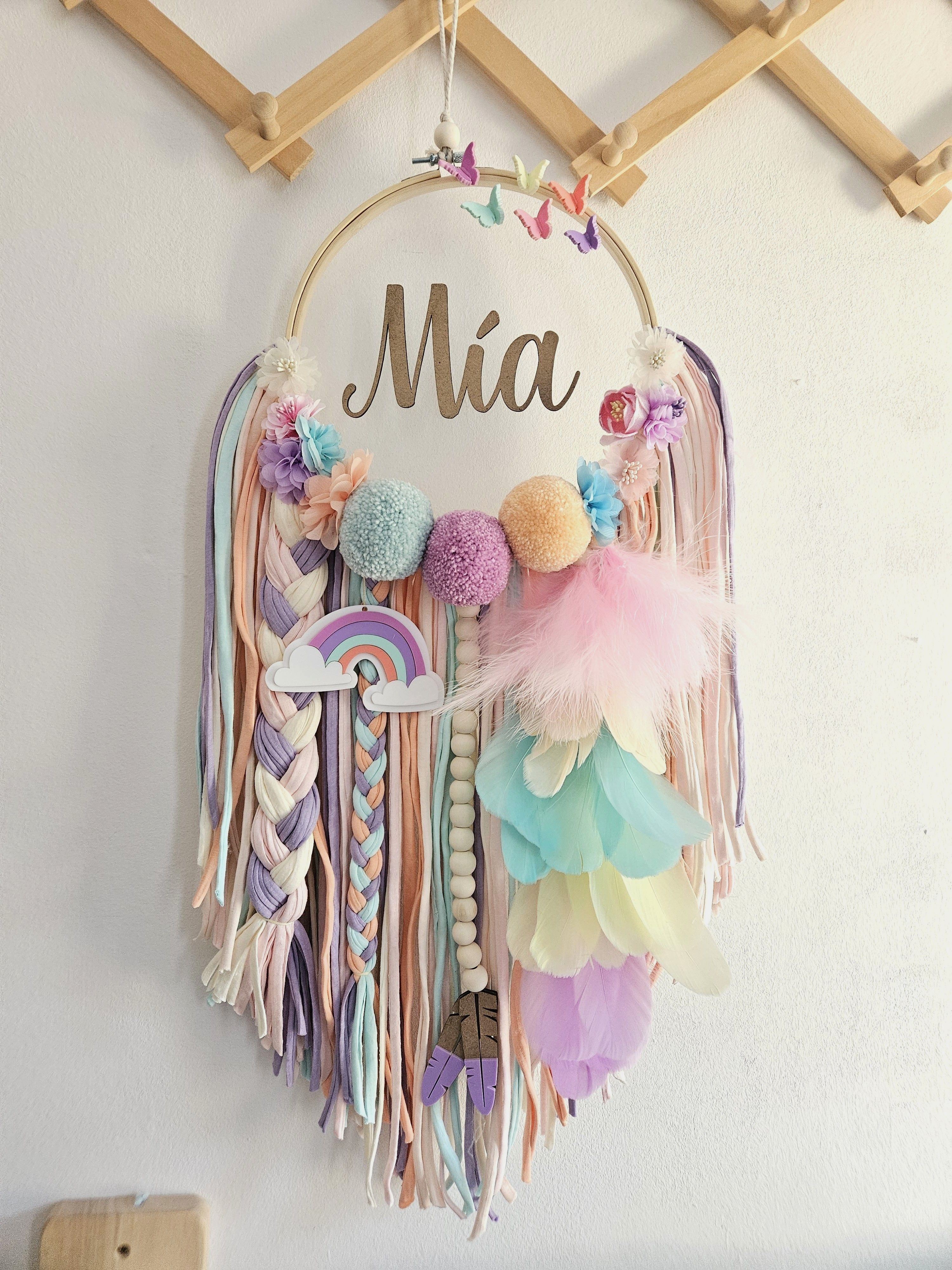 Atrapasueños personalizado con nombre