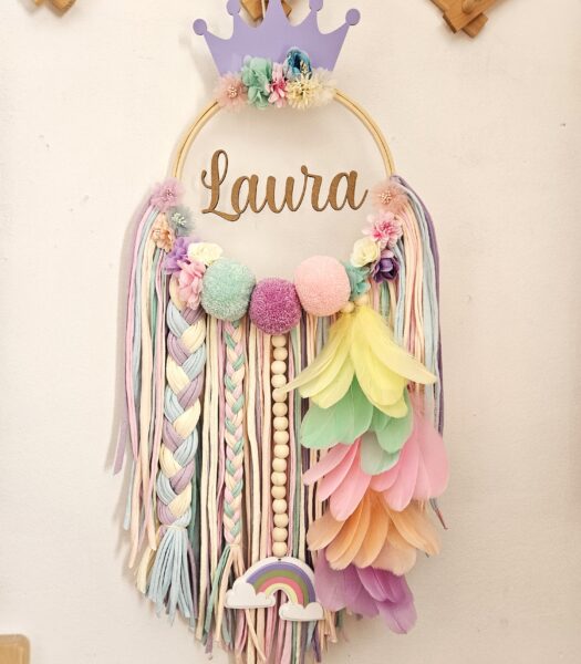 Atrapasueños personalizado con nombre