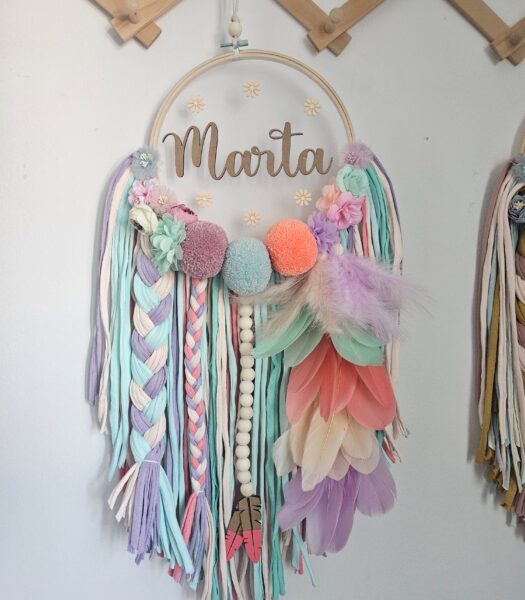 Atrapasueños personalizado con nombre