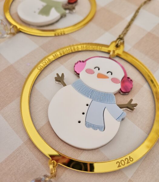 Bola de Navidad Muñeco de Nieve