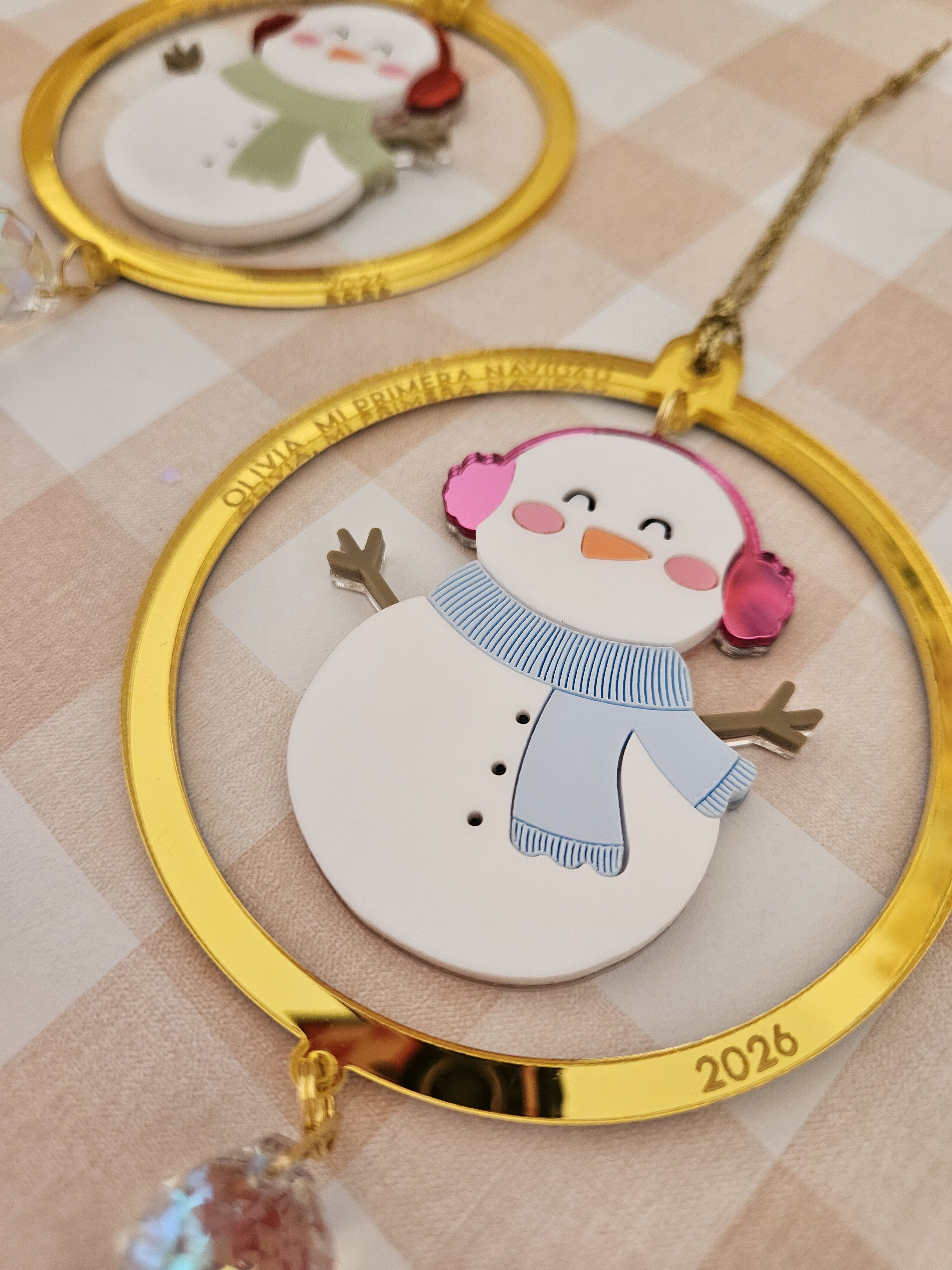 Bola de Navidad Muñeco de Nieve