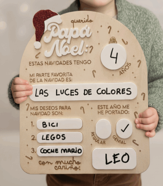 Carta personalizada Papá Noel